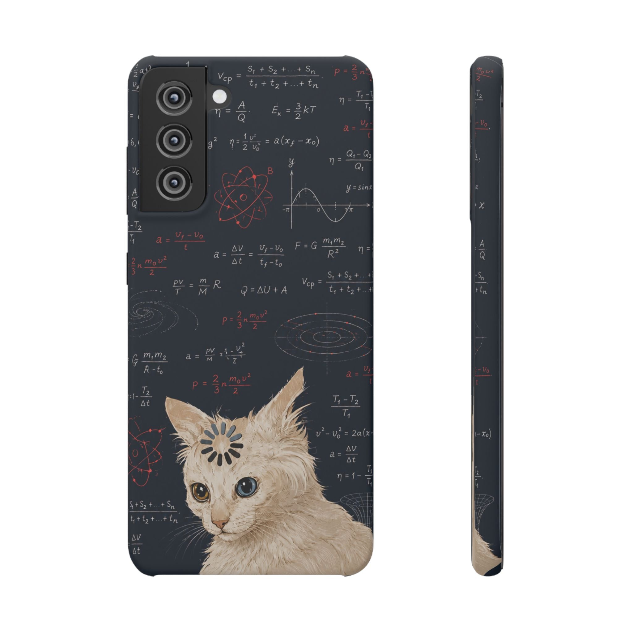 Quantum Kitty Physics Phone Case