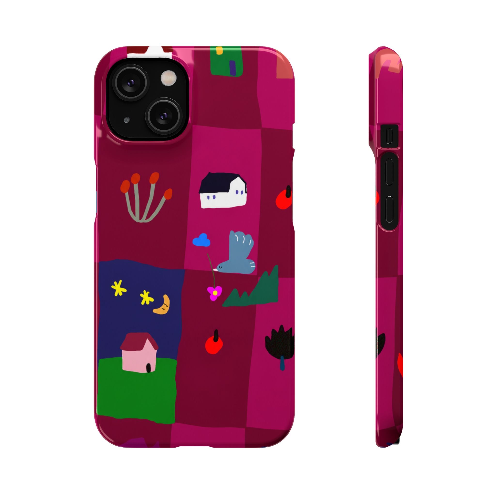Whimsical Village Phone Case