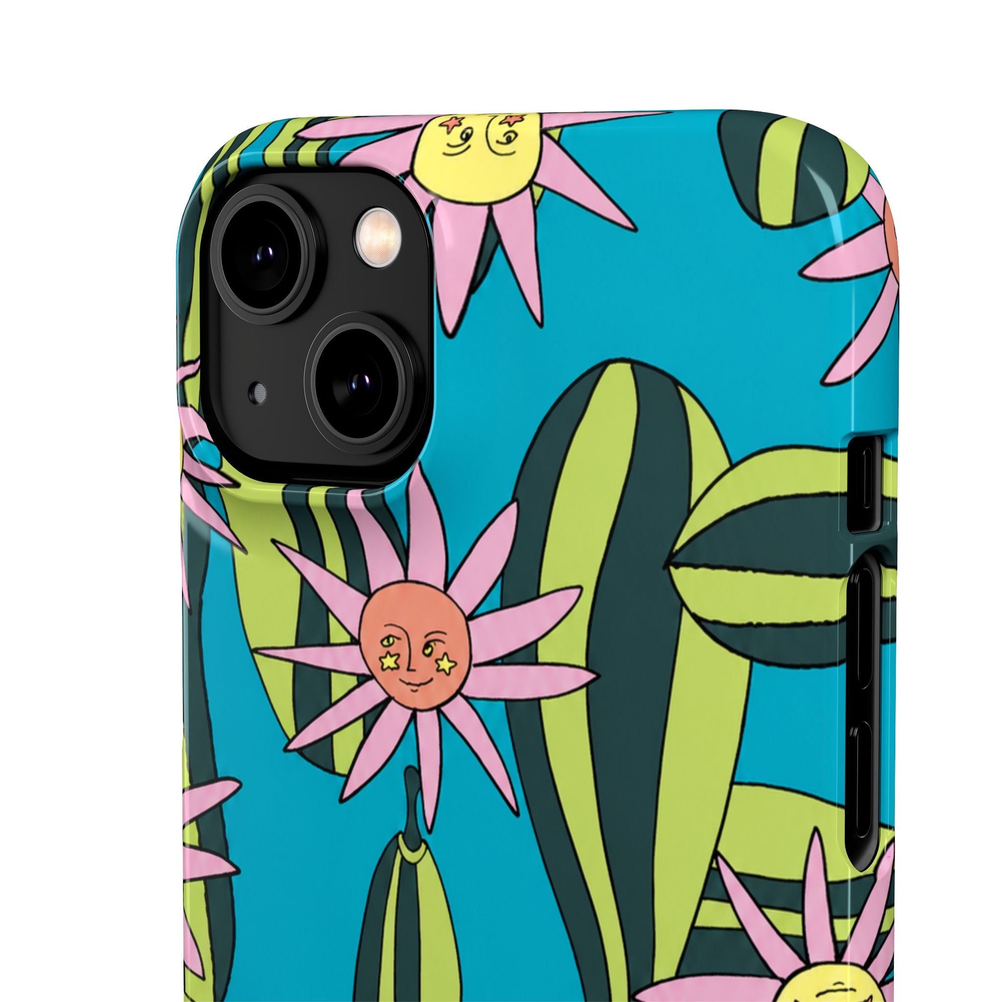 Whimsical Floral Garden Phone Case