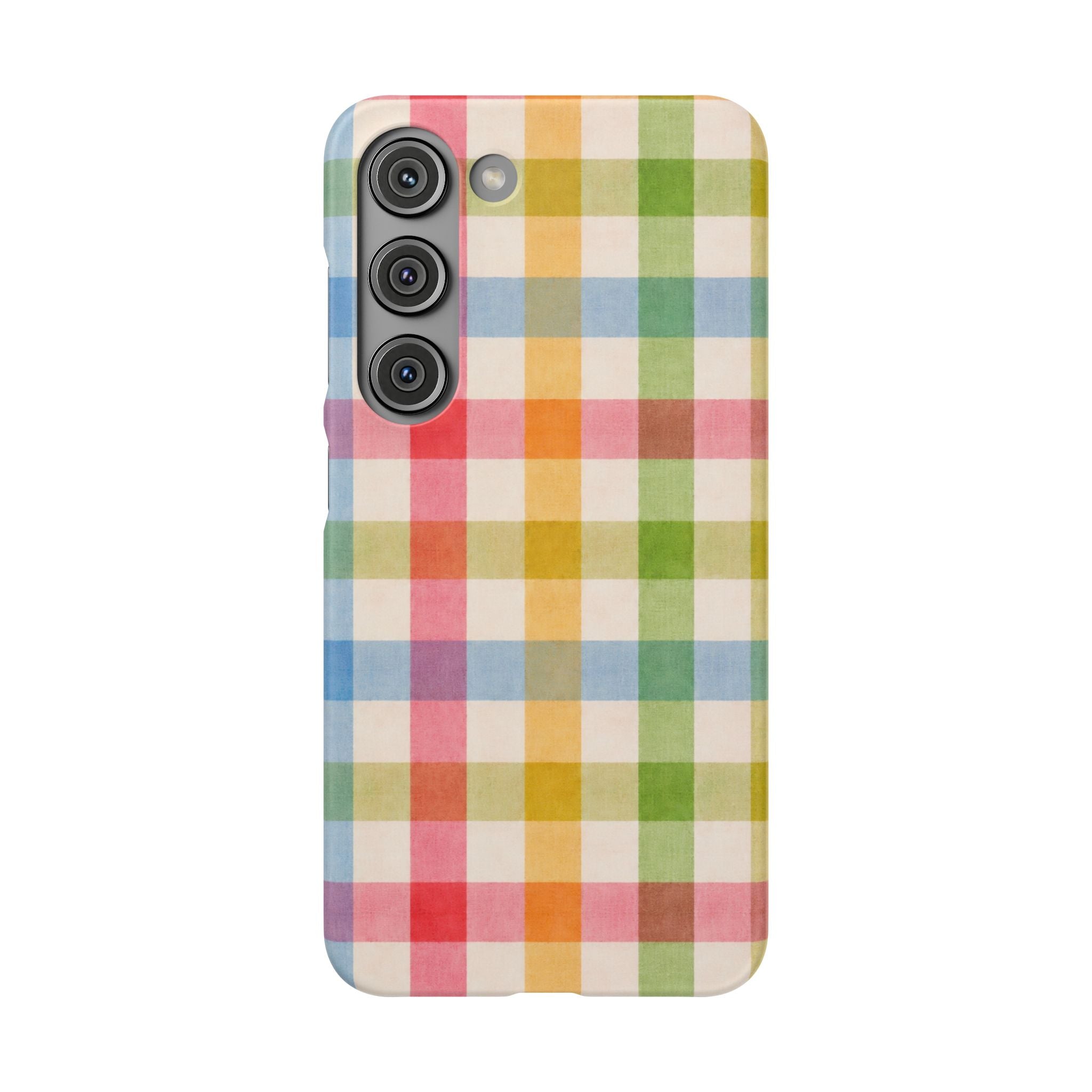 Pastel Plaid Phone Case