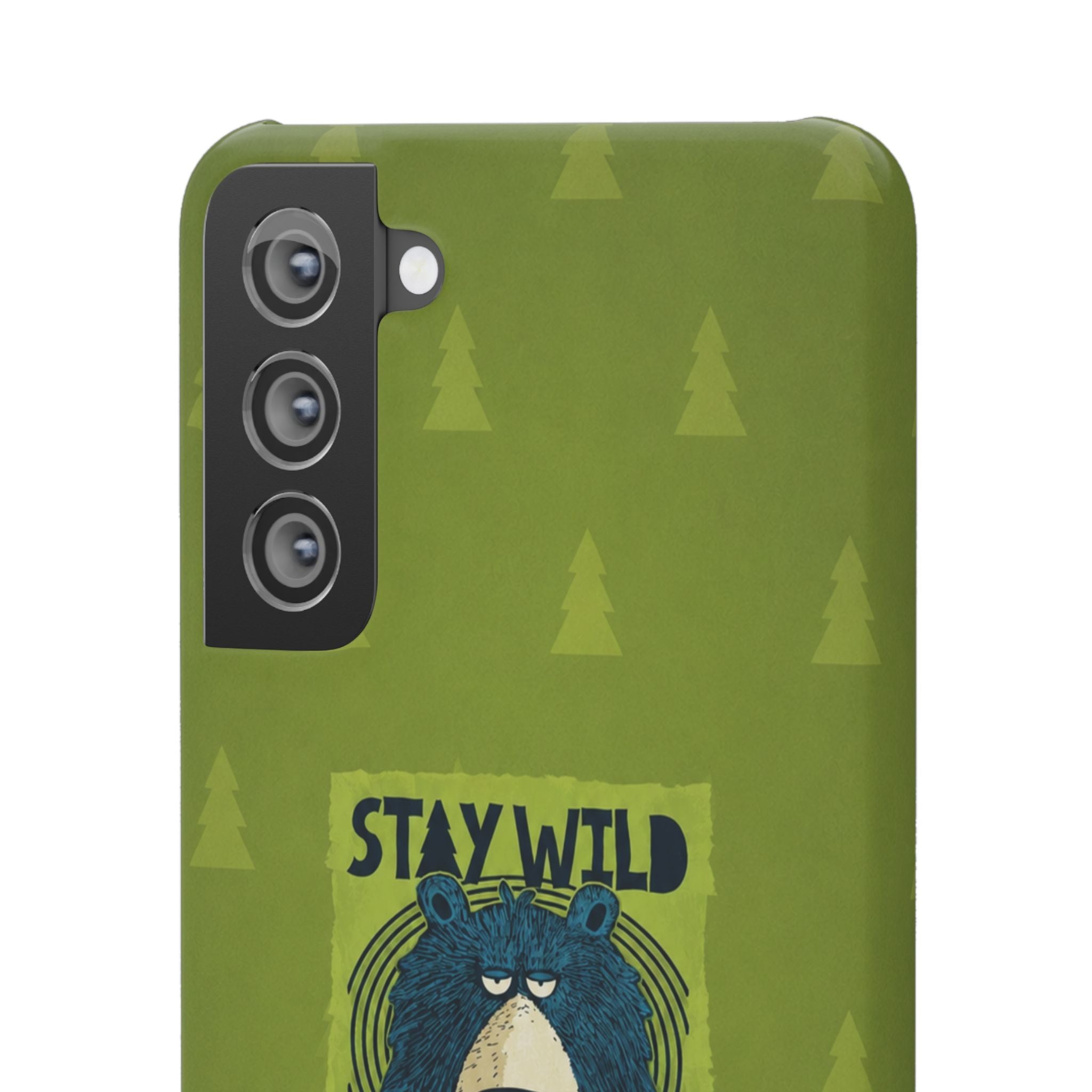 Stay Wild Bear Phone Case