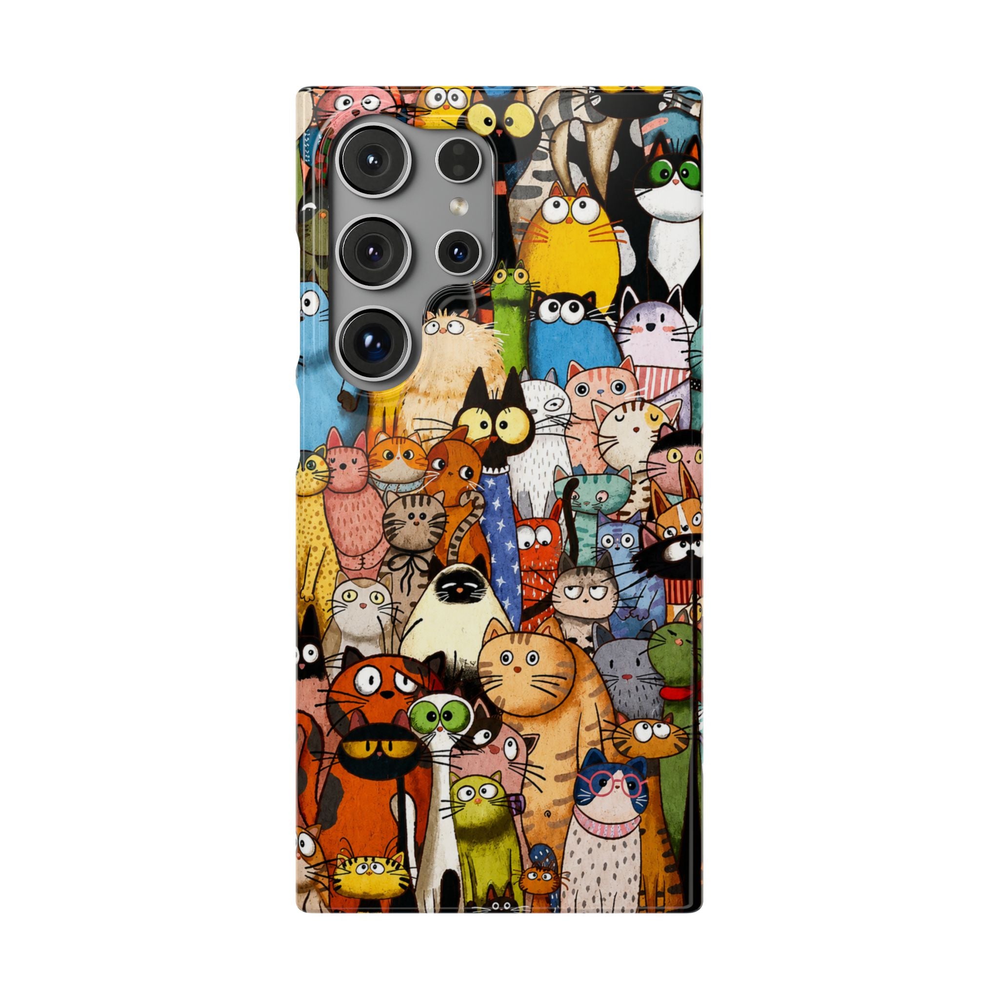 Cute Cat Pattern Phone Case