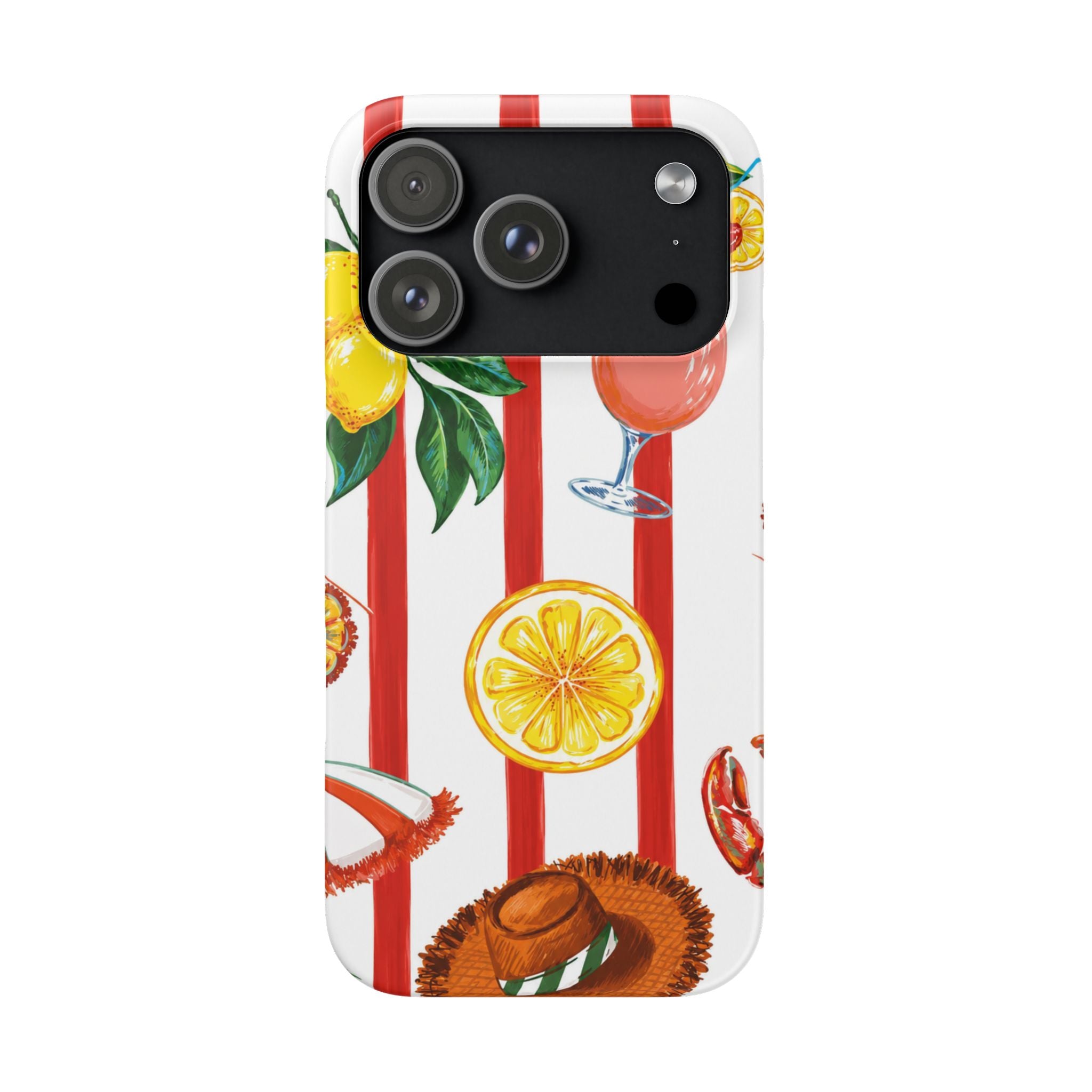 Lemon Coast – Summer Citrus Phone Case