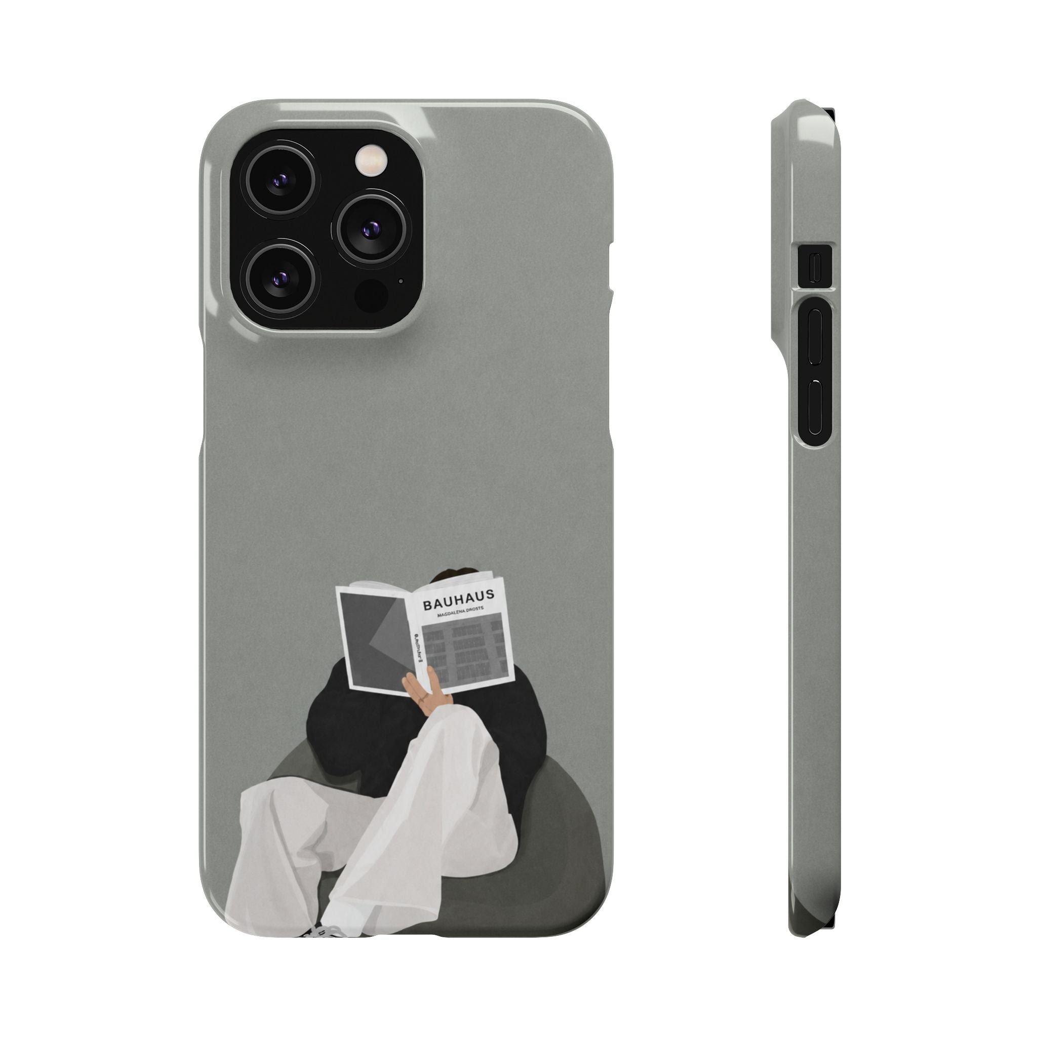 Quiet Pages – Minimalist Aesthetic Phone Case
