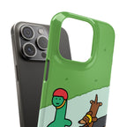 Skater Dino Phone Case