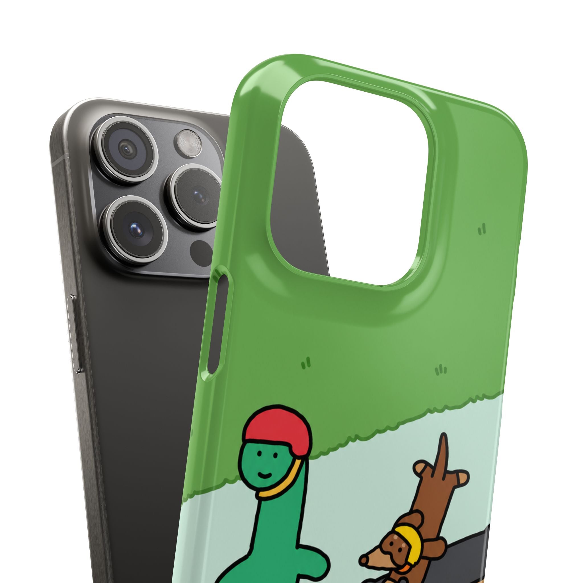 Skater Dino Phone Case