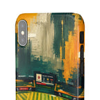 Abstract Baseball Stadium Phone Case