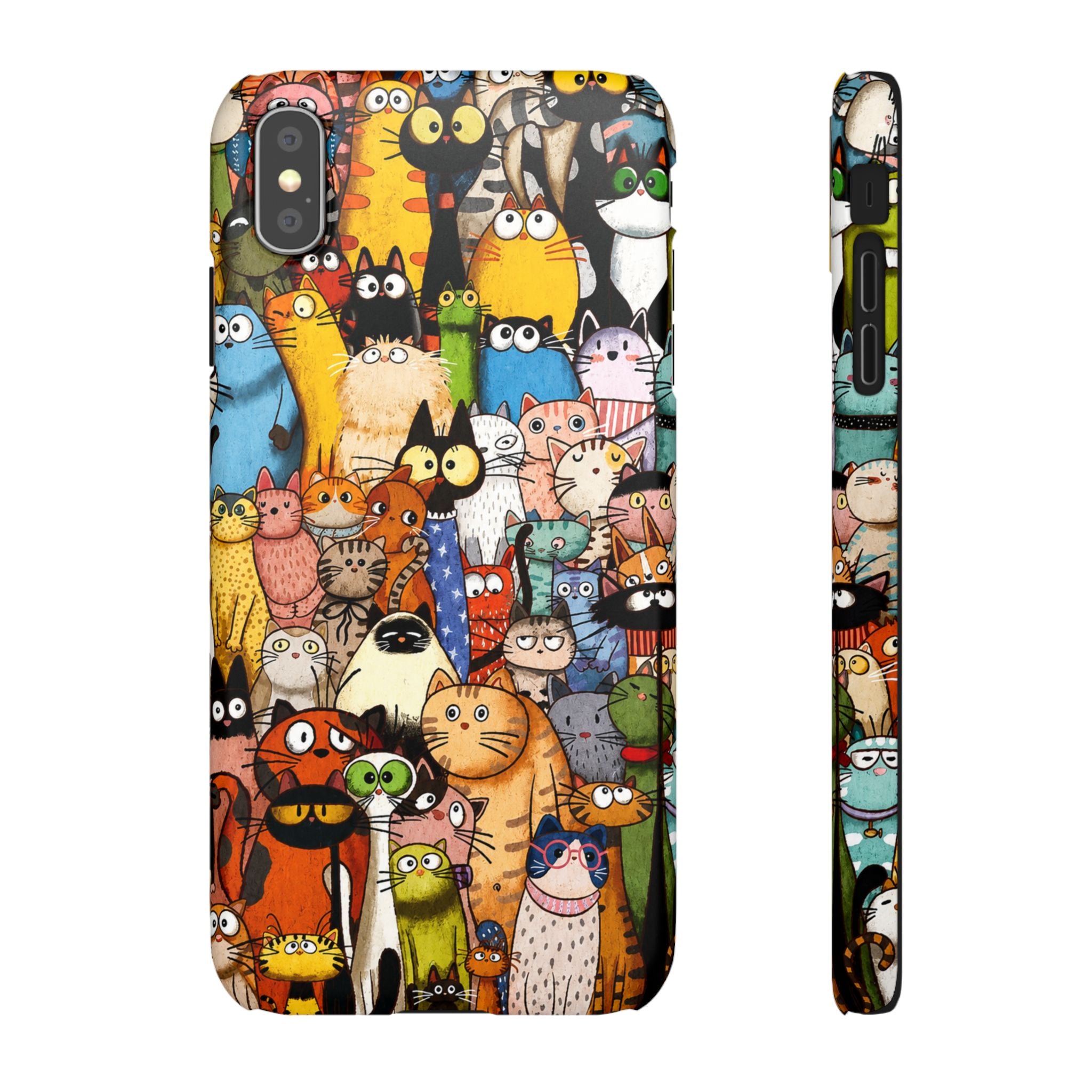 Cute Cat Pattern Phone Case