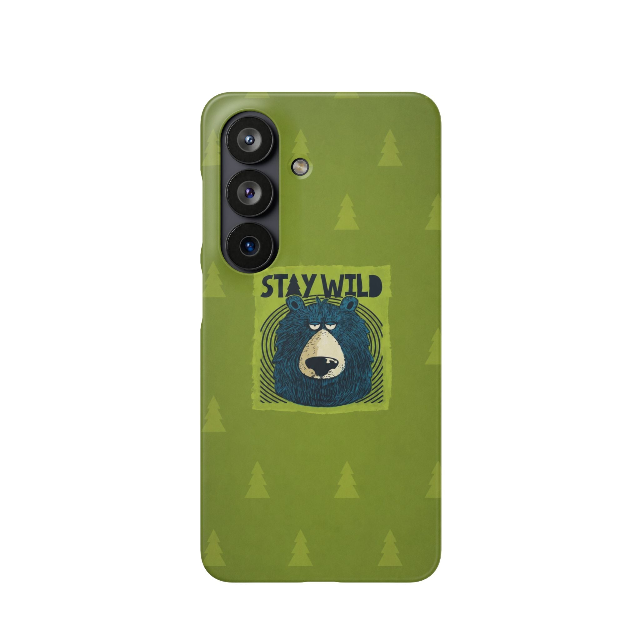 Stay Wild Bear Phone Case