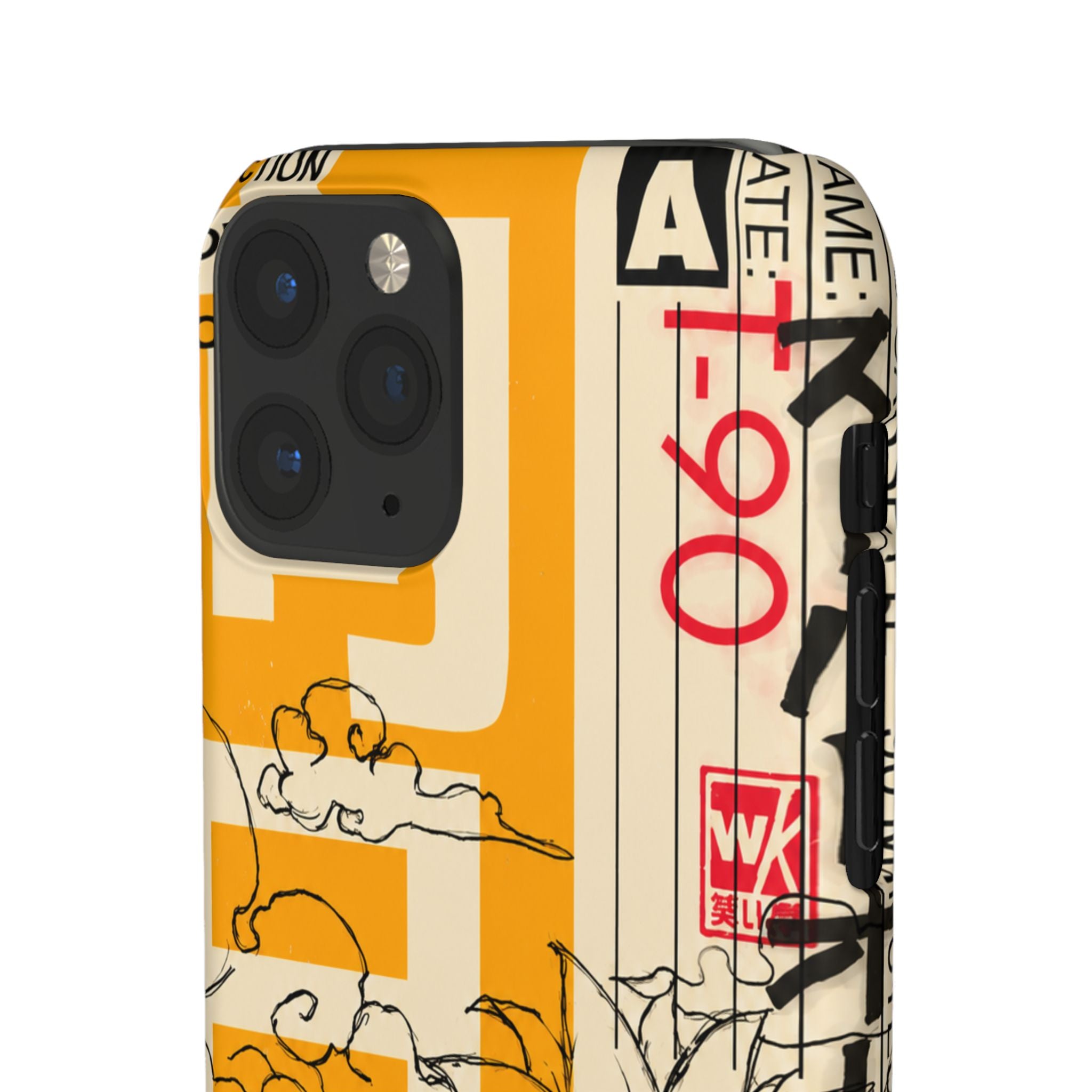 Retro Cassette Floral Phone Case