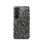 Black and White Skull Pattern Phone Case