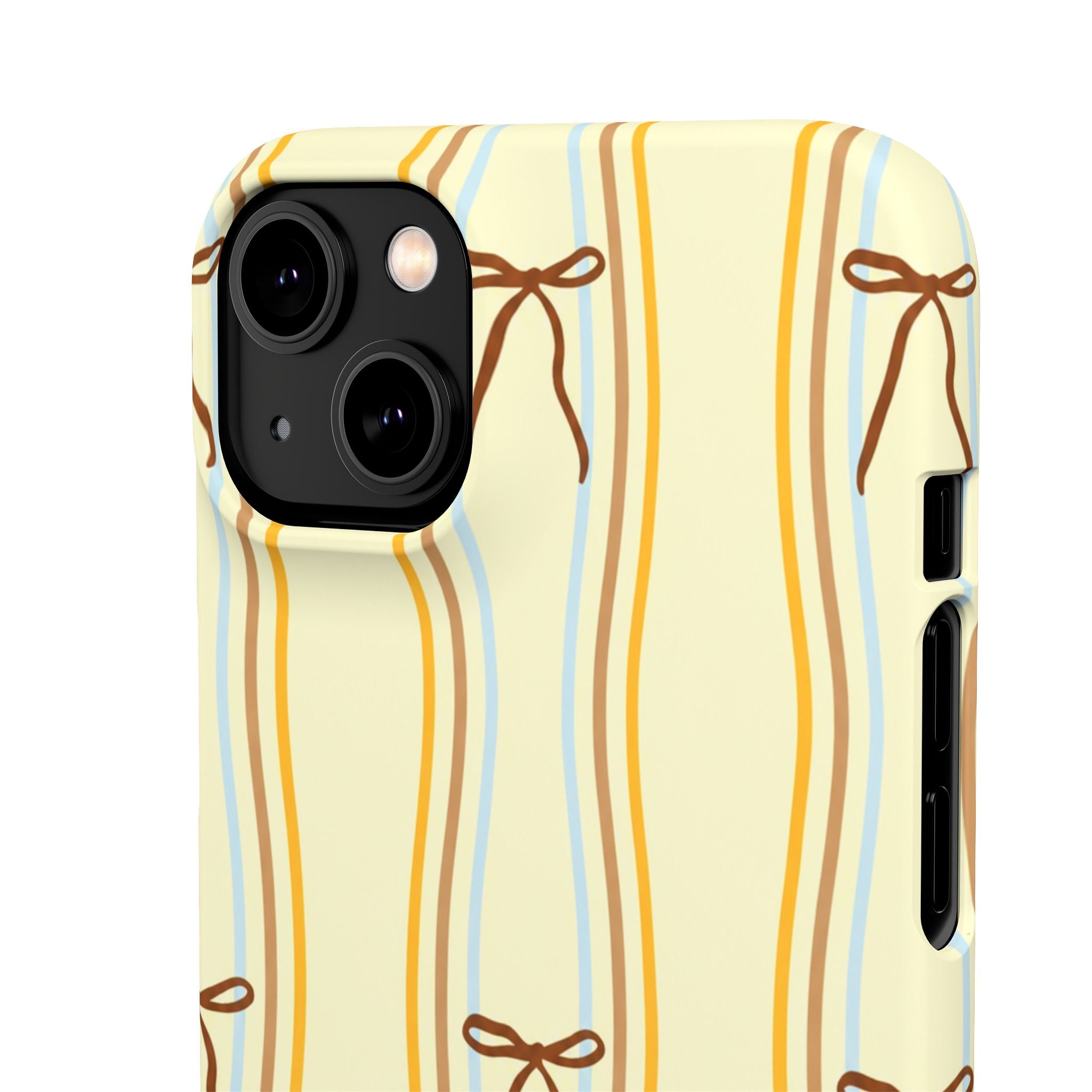 Bow Stripe Phone Case