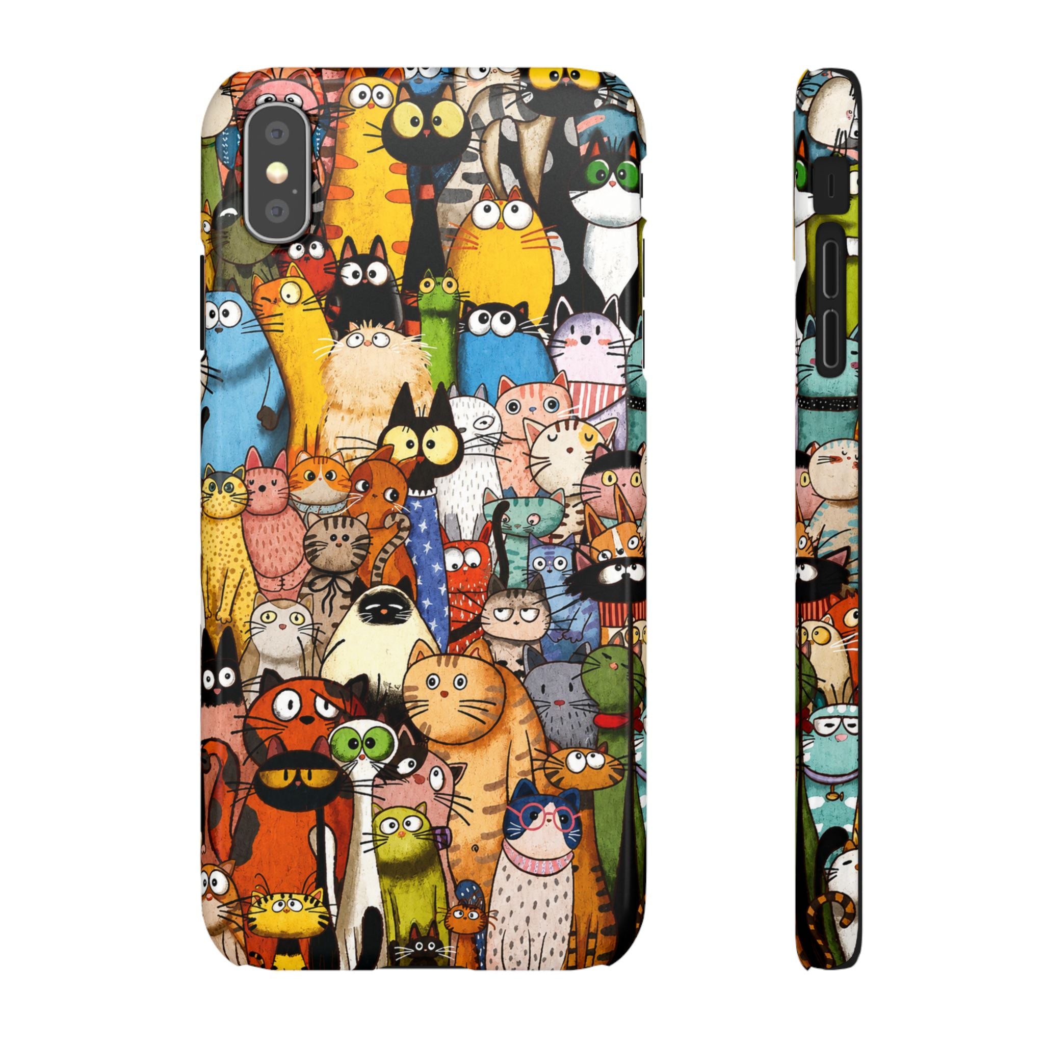 Cute Cat Pattern Phone Case