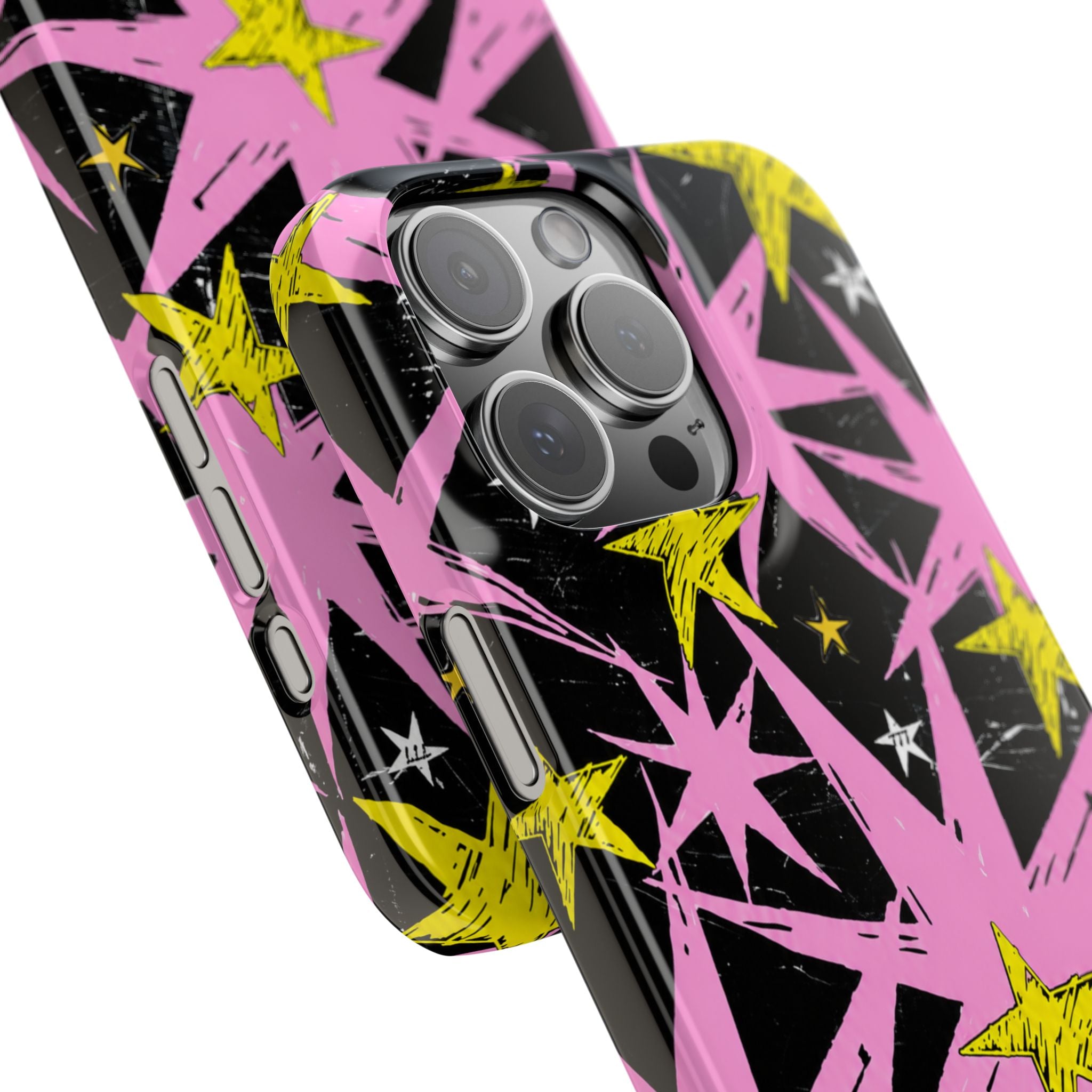 Pink Starburst Phone Case