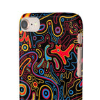 Neon Maze Phone Case