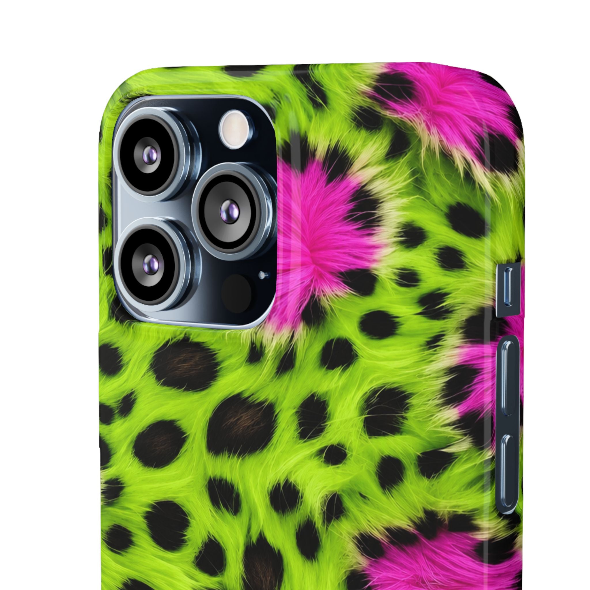 Neon Leopard Phone Case