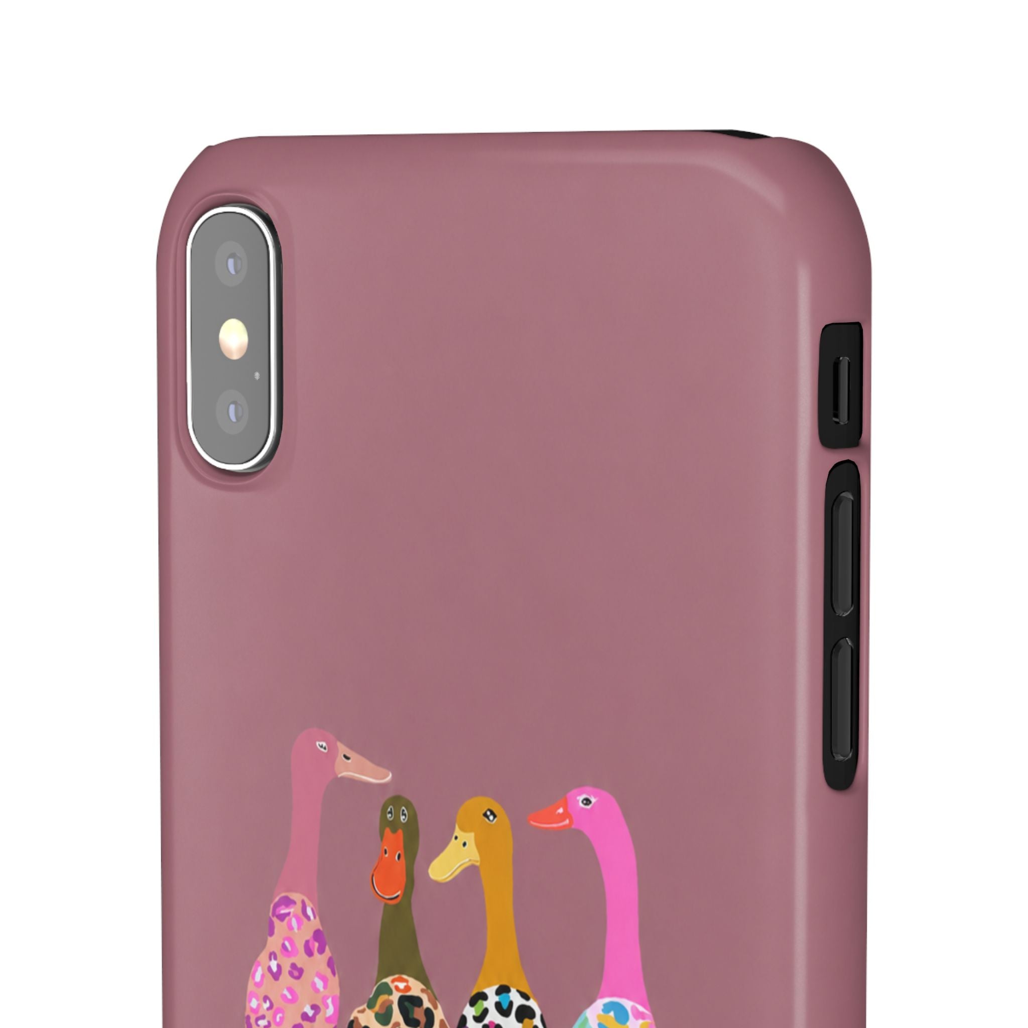 Colorful Leopard Ducks Phone Case