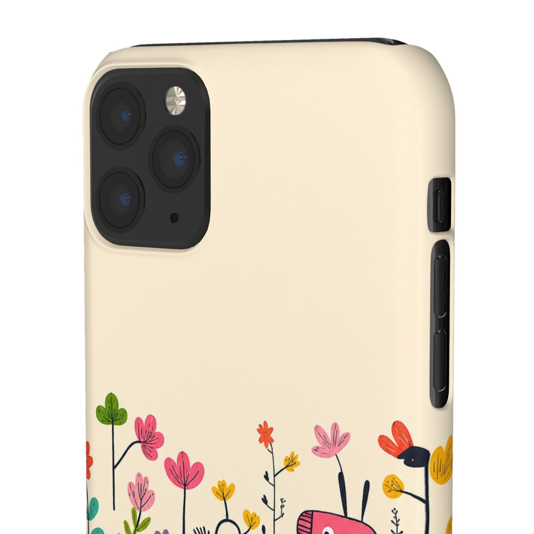 Cute Monster Garden Phone Case