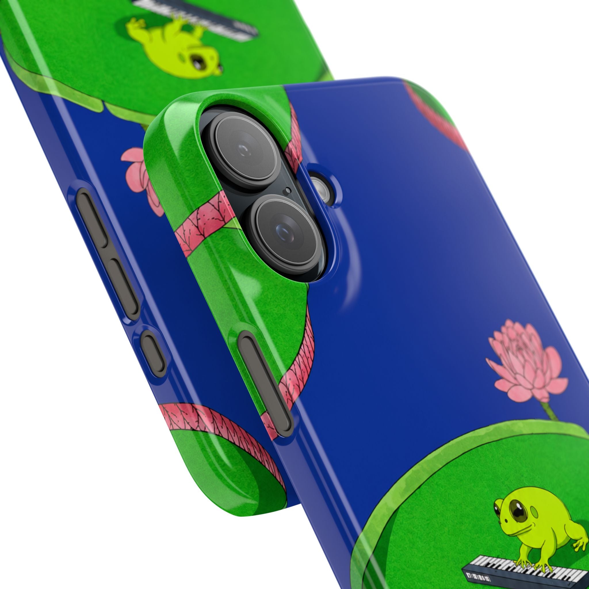 Frog Piano Phone Case