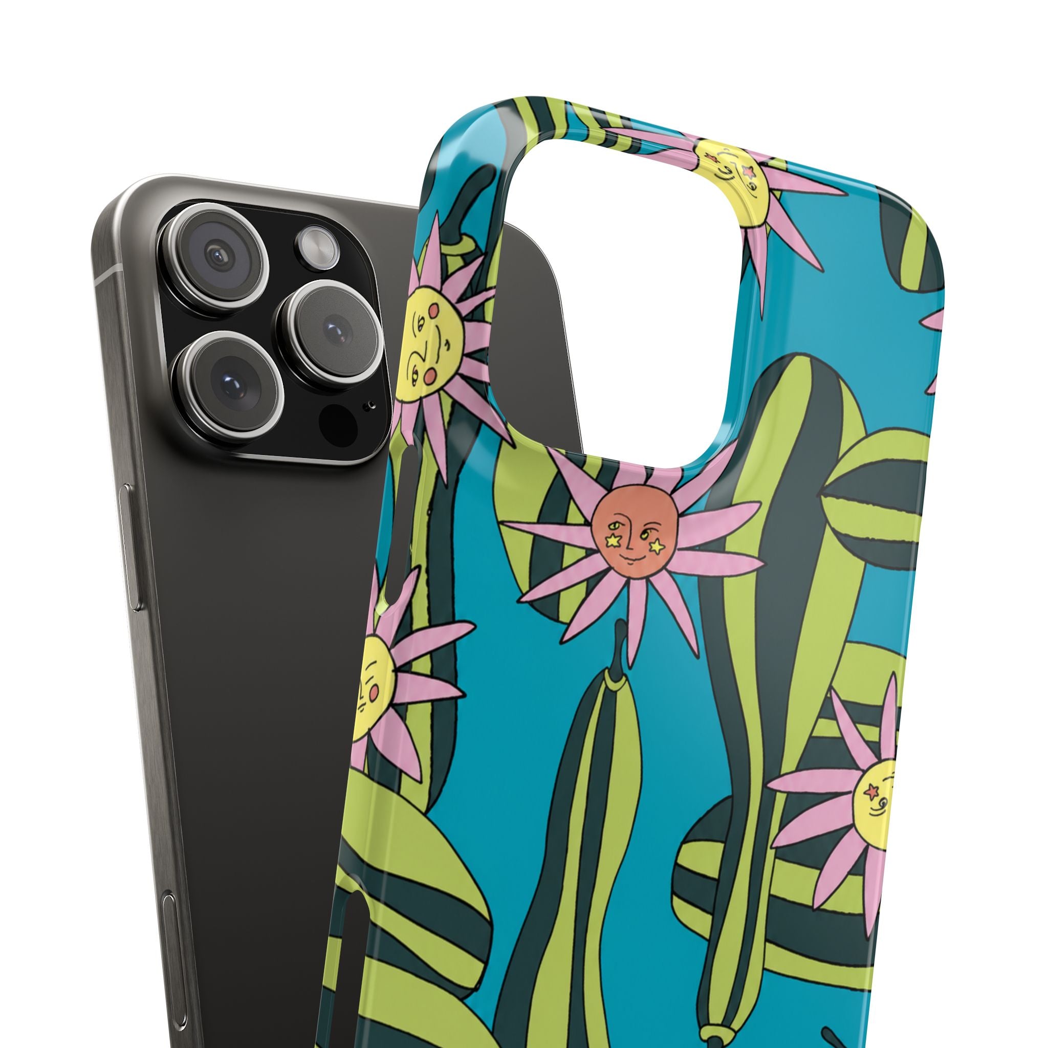Whimsical Floral Garden Phone Case