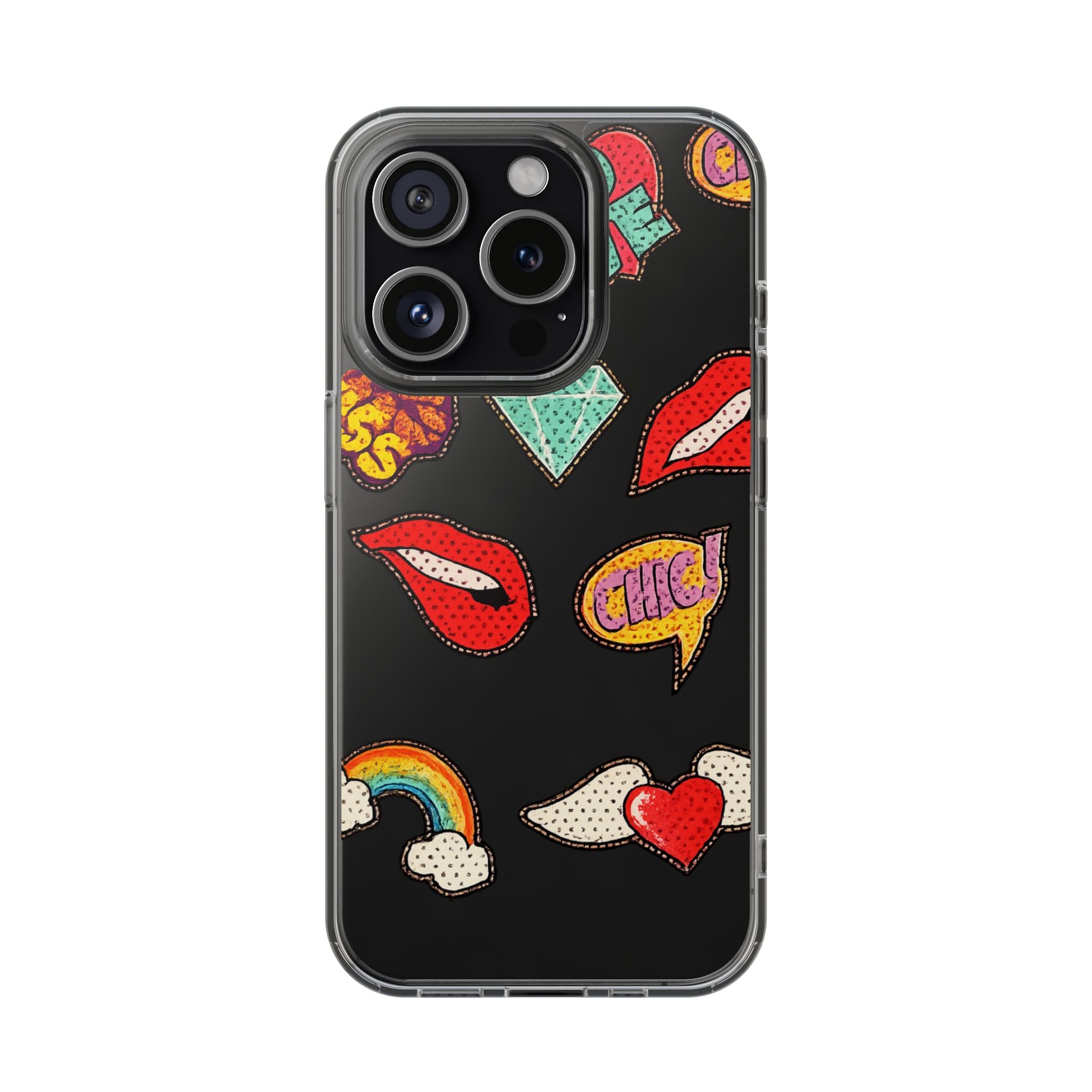 Clear Impact-Resistant Cases