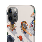 City Crowd Aesthetic Phone Case