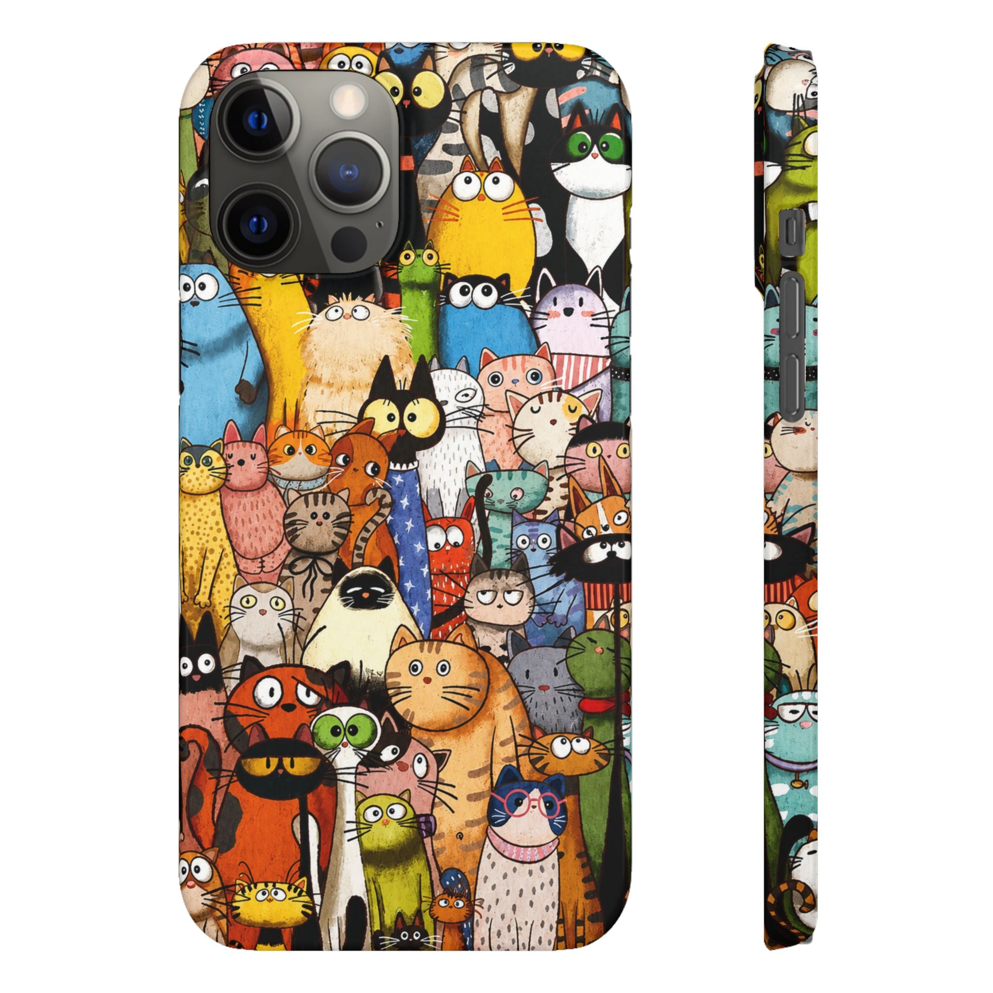 Cute Cat Pattern Phone Case