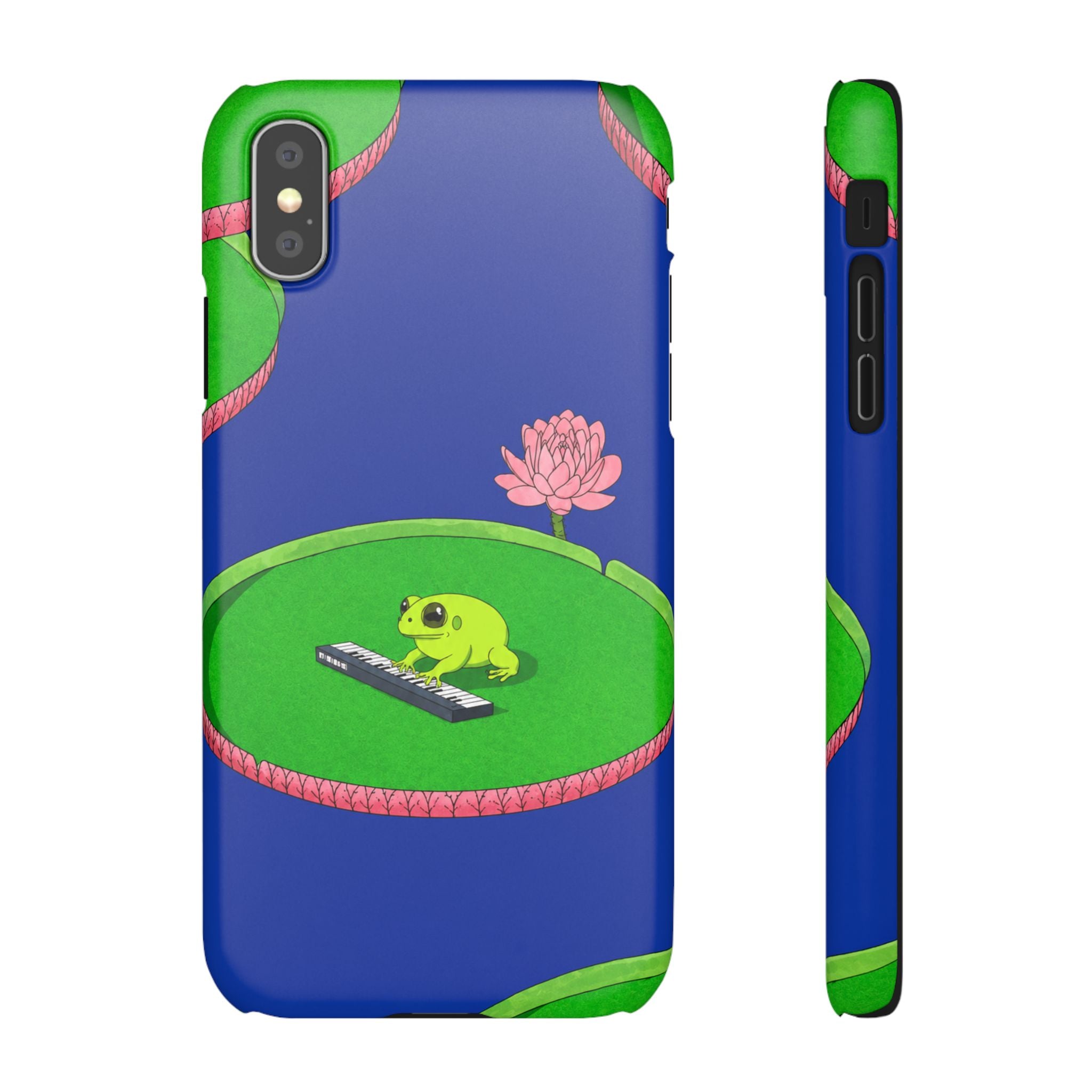 Frog Piano Phone Case