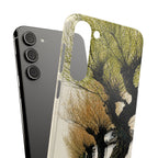 Serene Willow Landscape Phone Case