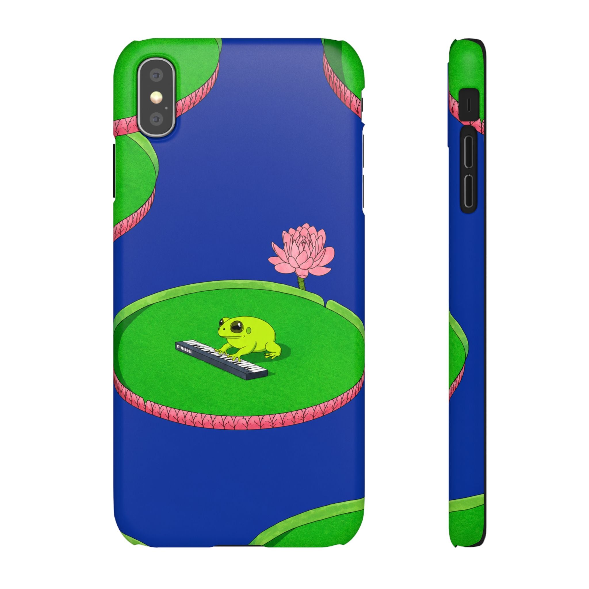 Frog Piano Phone Case