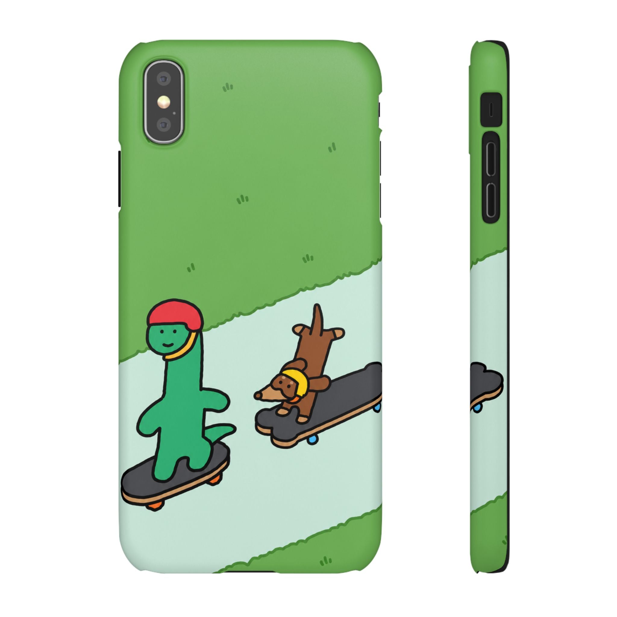 Skater Dino Phone Case