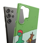 Skater Dino Phone Case