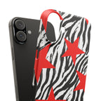 Retro Zebra Stars Phone Case