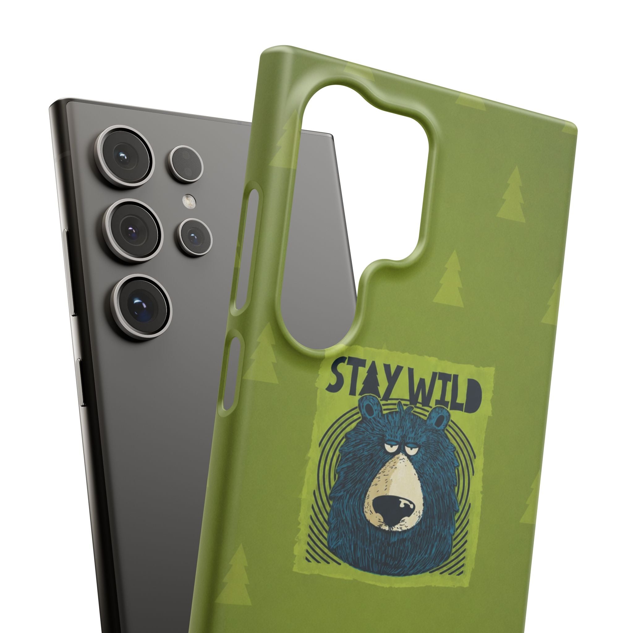 Stay Wild Bear Phone Case