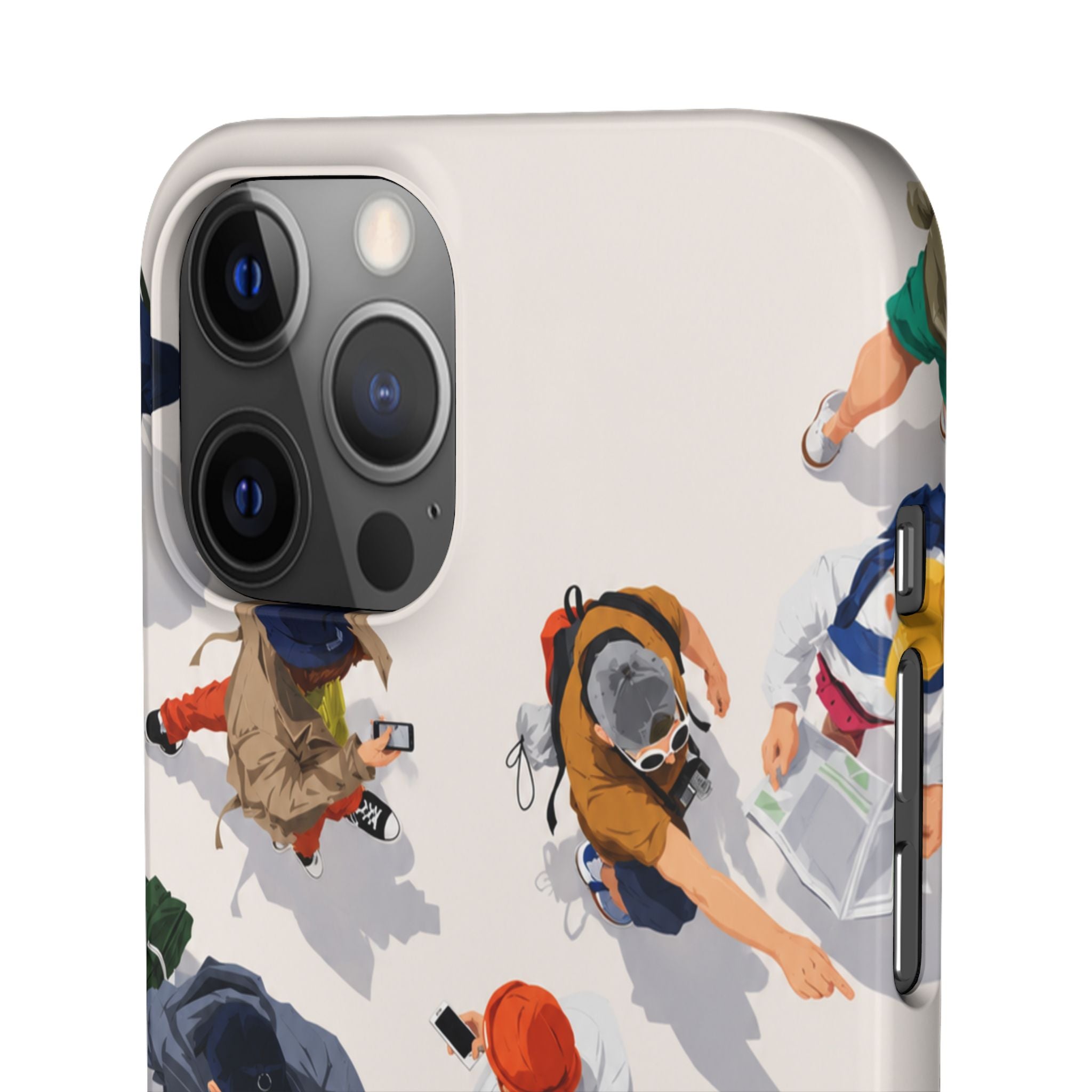 City Crowd Aesthetic Phone Case