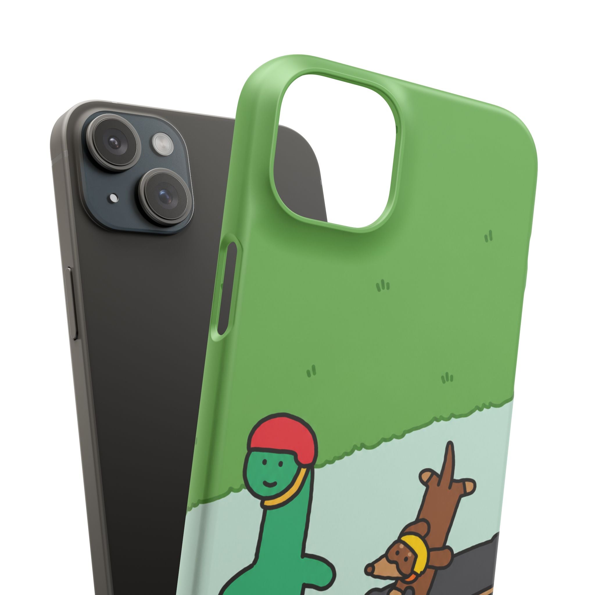 Skater Dino Phone Case