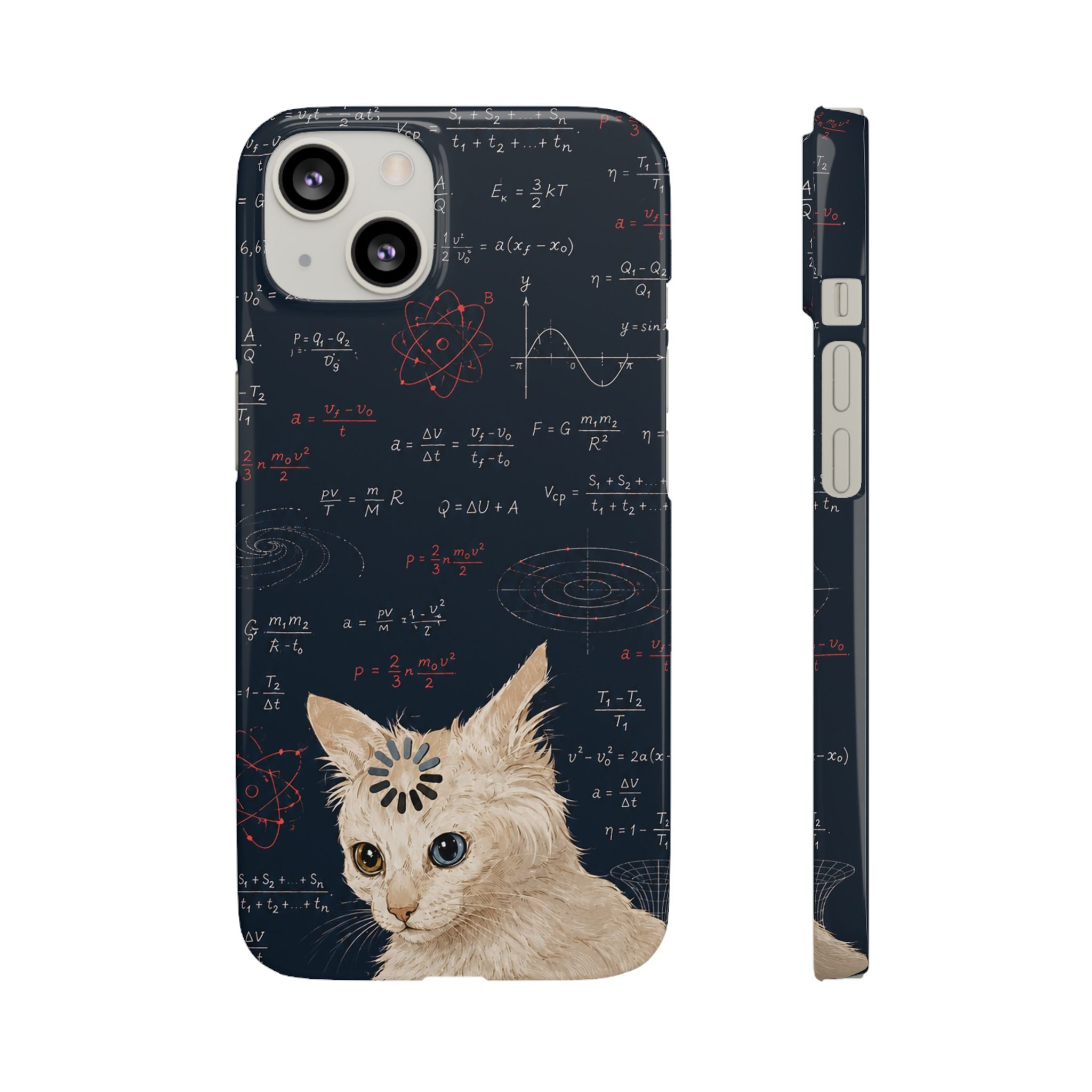 Quantum Kitty Physics Phone Case