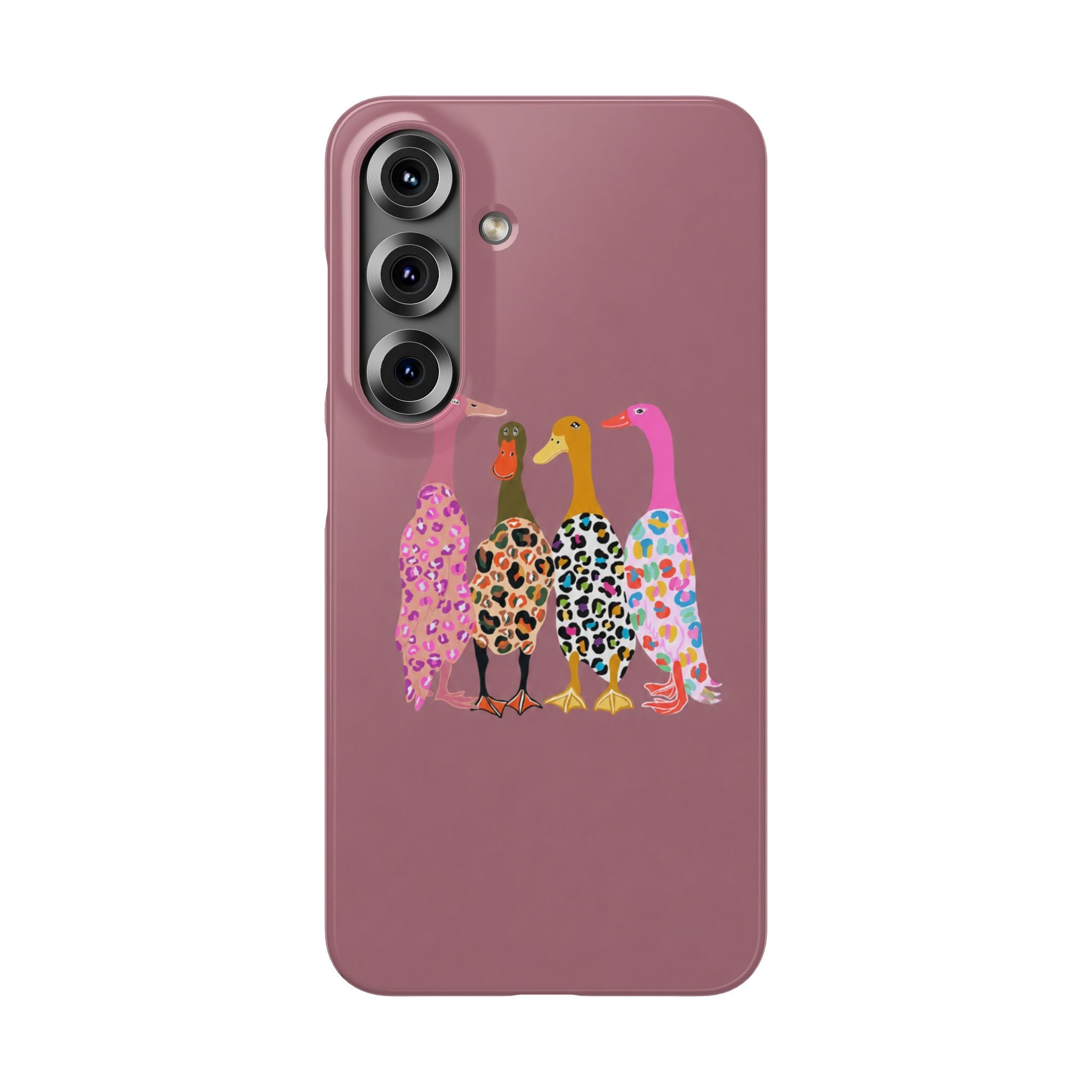 Colorful Leopard Ducks Phone Case
