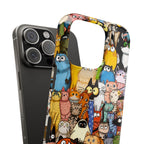 Cute Cat Pattern Phone Case