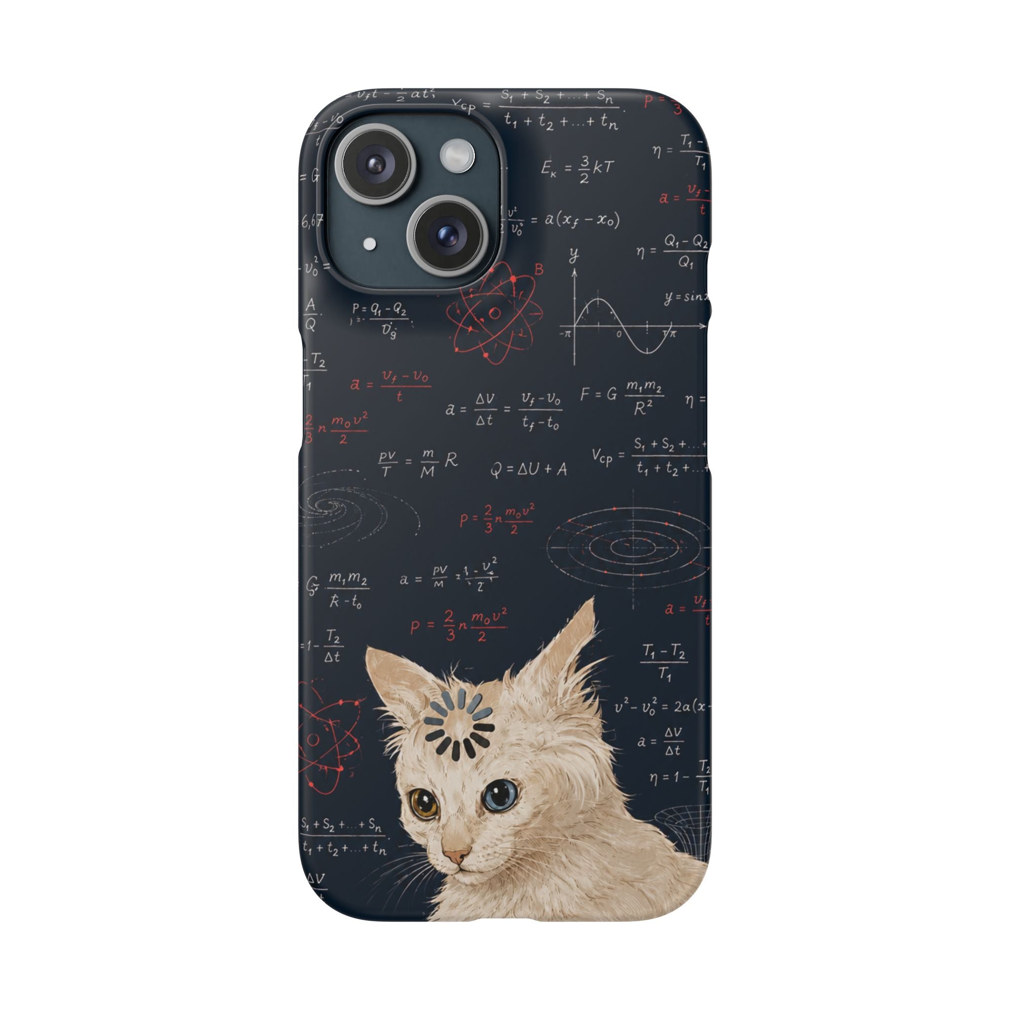 Quantum Kitty Physics Phone Case