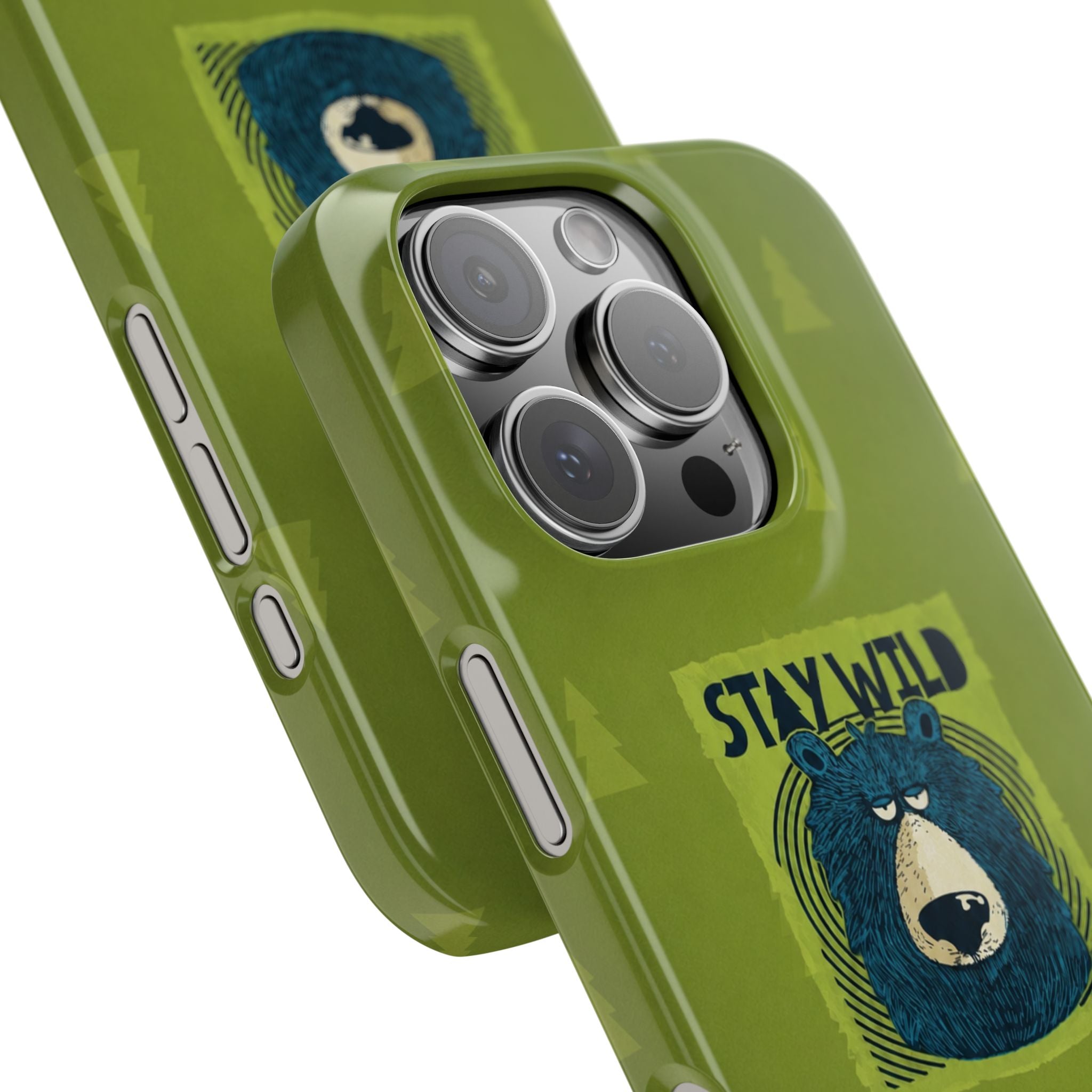 Stay Wild Bear Phone Case