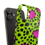 Neon Leopard Phone Case