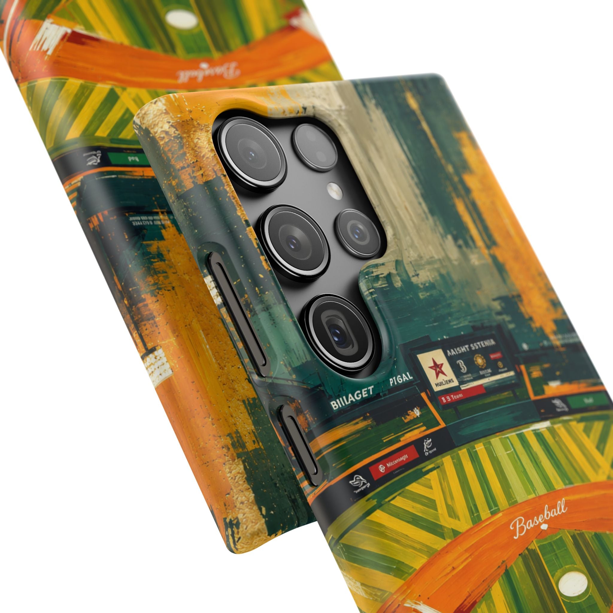 Abstract Baseball Stadium Phone Case