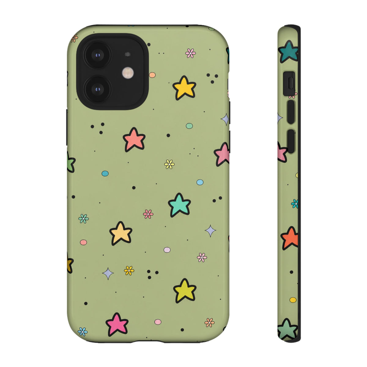 Cosmic Star Doodle Phone Case