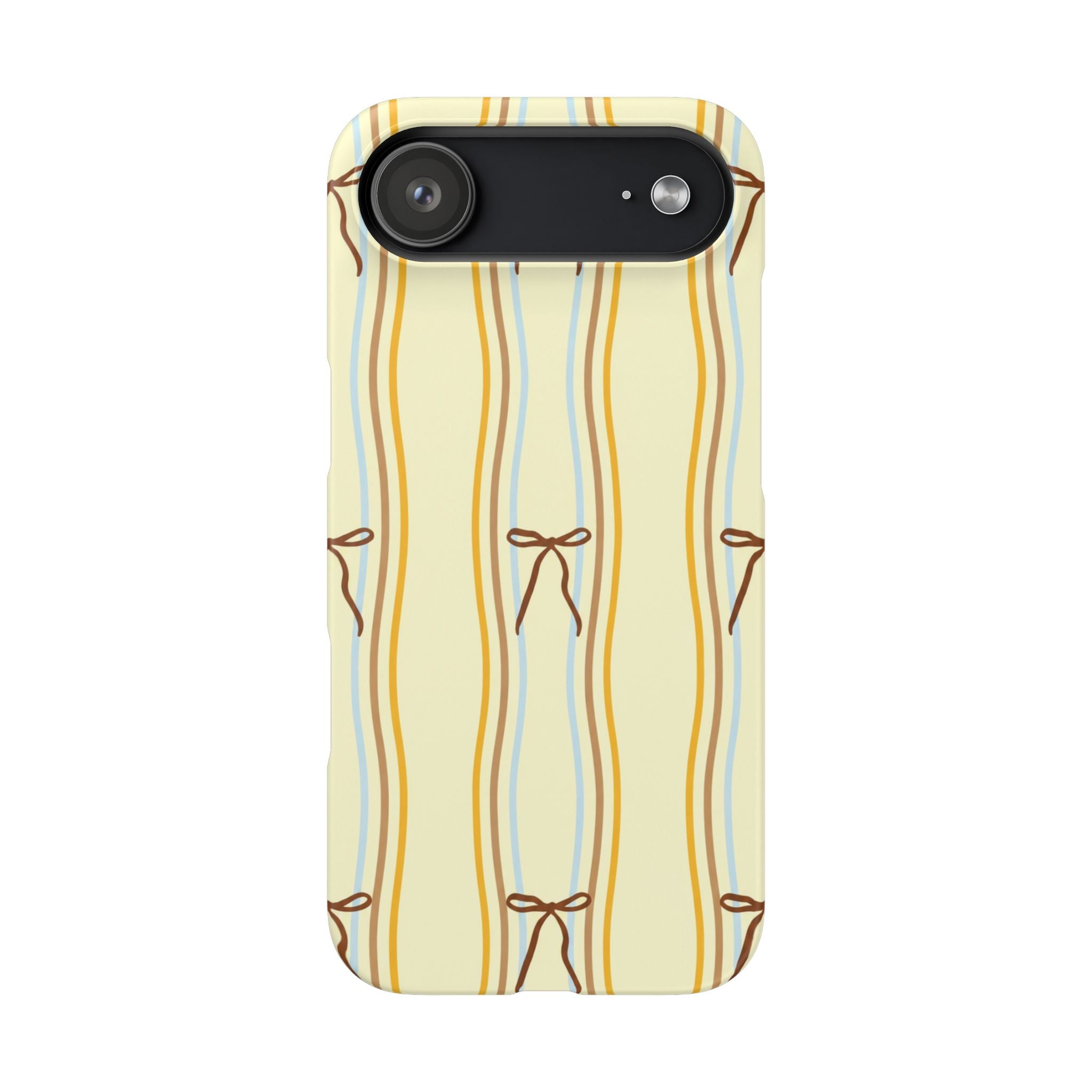 Bow Stripe Phone Case