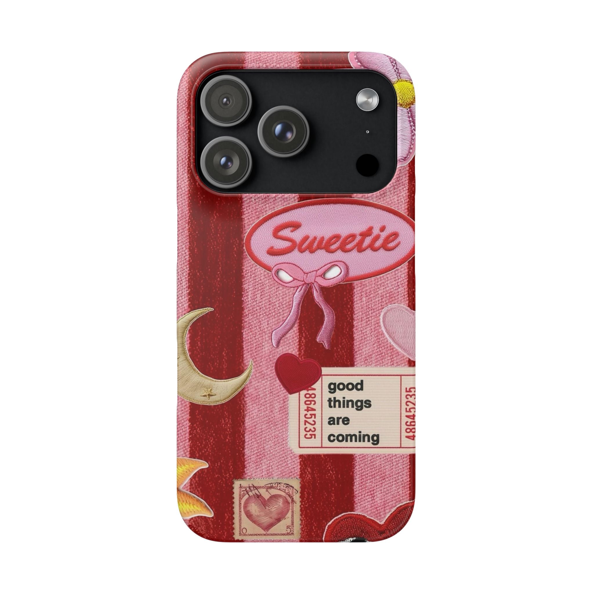 Coquette Patch Phone Case