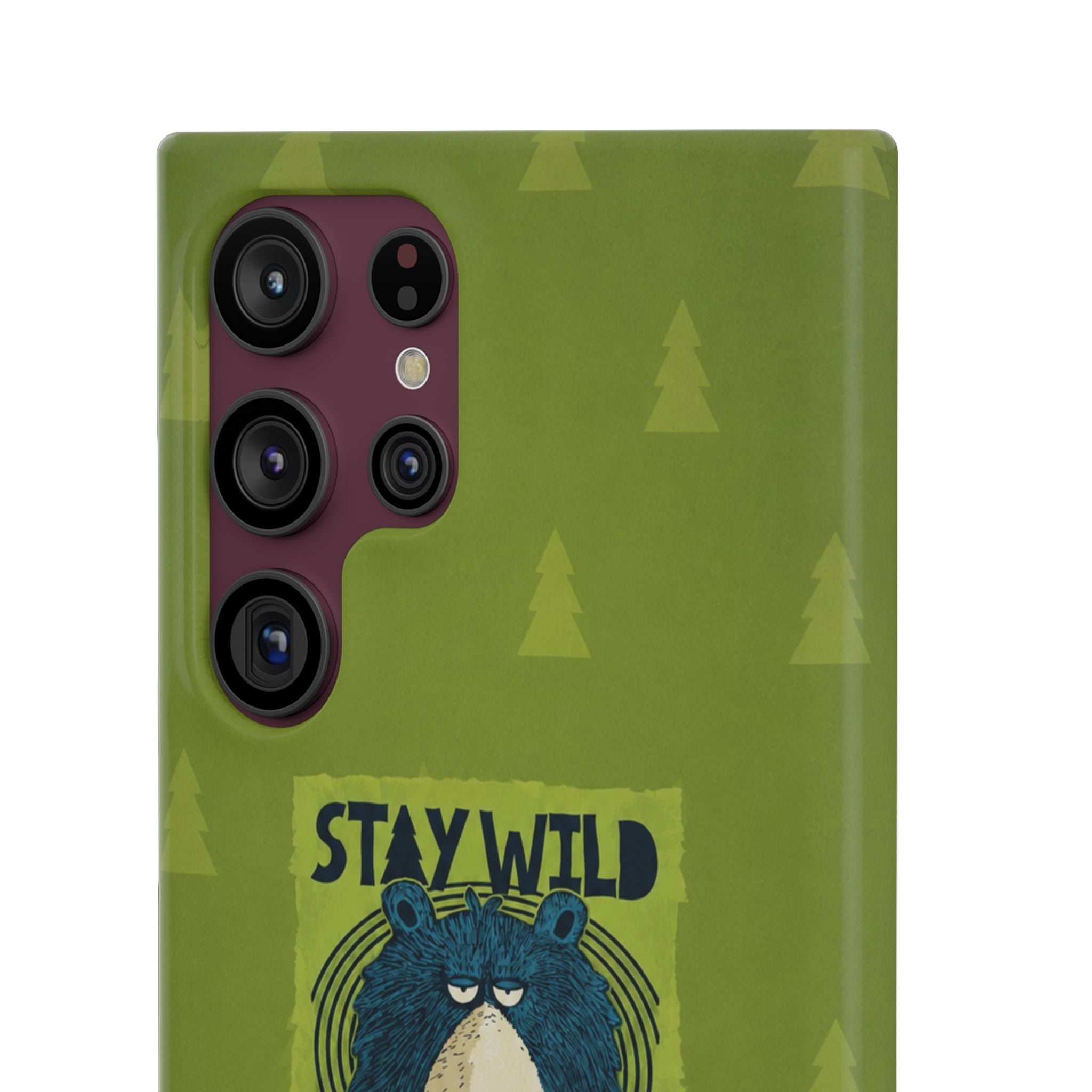 Stay Wild Bear Phone Case
