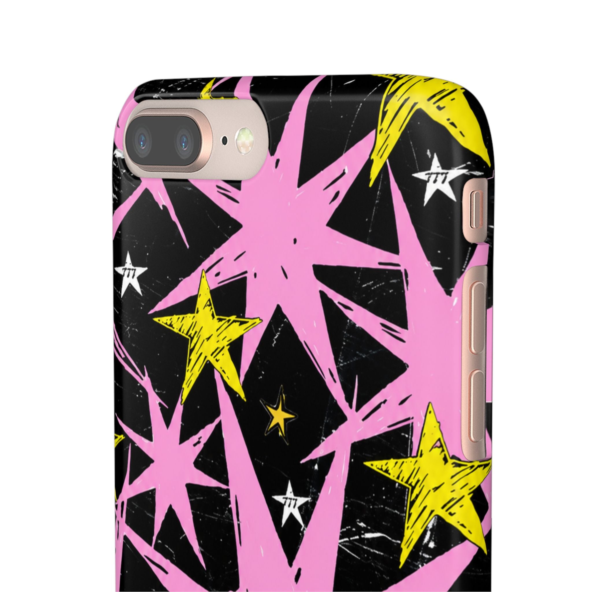 Pink Starburst Phone Case