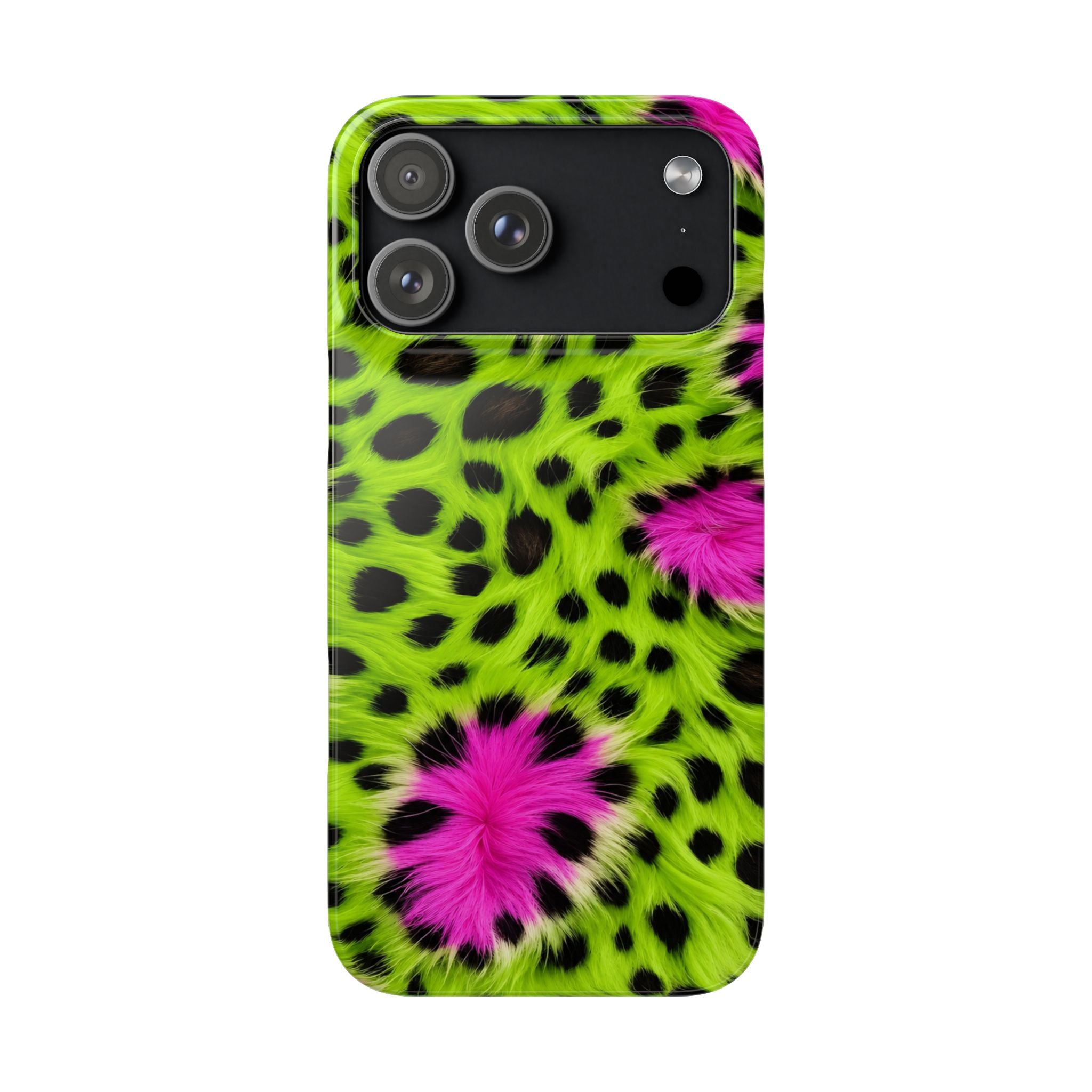 Neon Leopard Phone Case