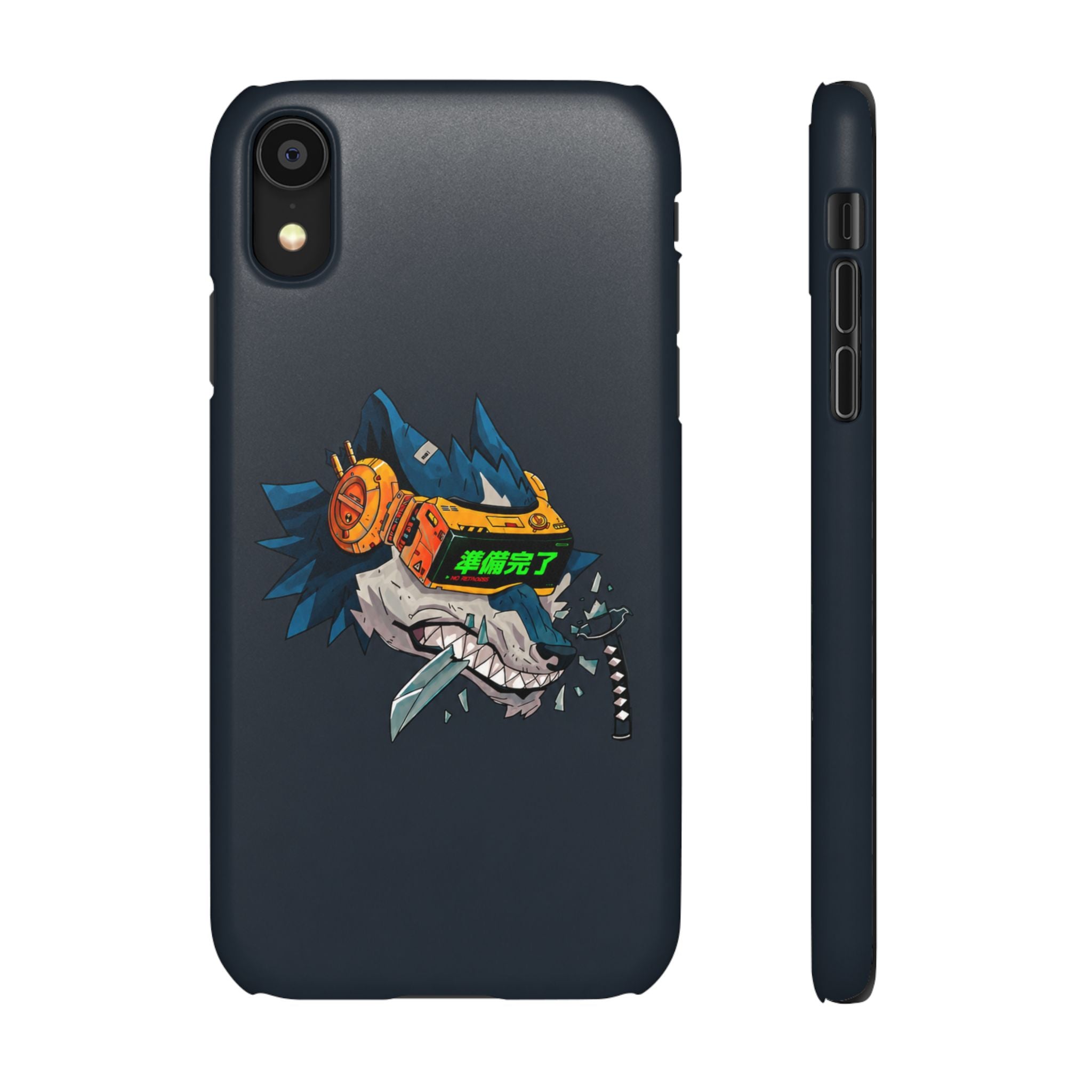 Cyberpunk Wolf Phone Case